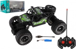 RC visureigis (Off-Road) žalias su šviesa