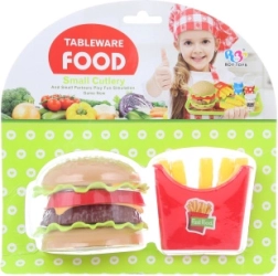 Plastic Hamburger and Fries for Kids