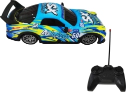 Šviečiantis RC automobilis su nuotolinio valdymo pultu 20 cm