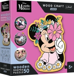 Wooden Puzzle Junior In the World of Minnie 50 Pieces