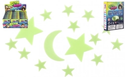 Šviečiantys formos ant sienos – dekoracija vaikų kambariui