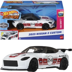 Hot Wheels Pull‑Back Speeders automobilis 2023 Nissan Z custom 1:43