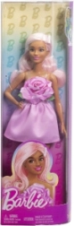 Barbie Fashionistas lėlė rožinėje suknelėje