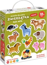 CzuCzu Puzzle Pairs – Farm Animals (18+ months)