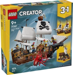 LEGO Creator 3 v 1 Legendinis piratų laivas