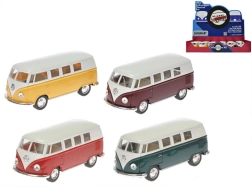 Metalinis modelis Volkswagen Classical Bus 1962 1:32 su atitraukiamu (pull-back) mechanizmu