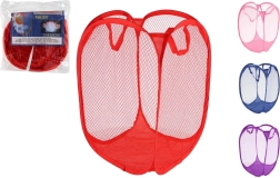 Sulankstomas tinklinis žaislų krepšys 50 × 30 × 30 cm (kelios spalvos)