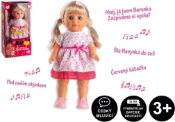 Lėlė Barunka vaikščiojanti ir dainuojanti čekiškai 42 cm
