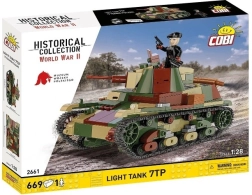 Konstruktorius lengvasis tankas 7TP – 669 detalės