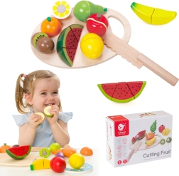 Wooden Fruit Cutting Set Classic World