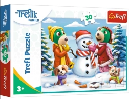 Trefl Puzzle Treflik Family: Winter Fun 30 pieces