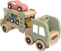 Medinis autovežis su automobiliukais 2Kids Toys