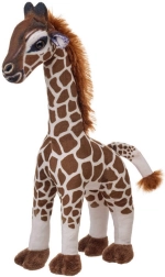 Realistic plush giraffe 30 cm
