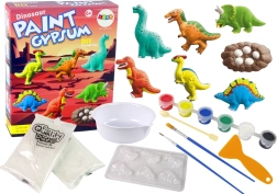 Pasidaryk pats gipsinis dinozaurų rinkinys dažymui