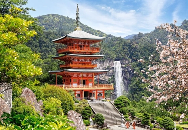 Dėlionė 1000 dalių Seiganto-ji šventykla, Japonija