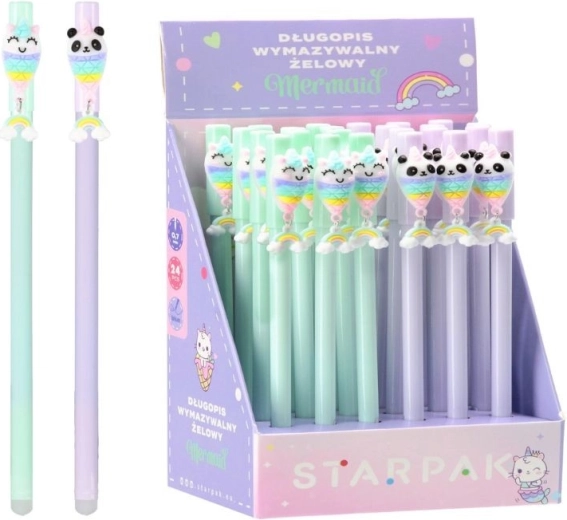Erasable gel pen mermaid - 1 piece