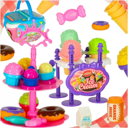 Picnic Basket with Desserts
