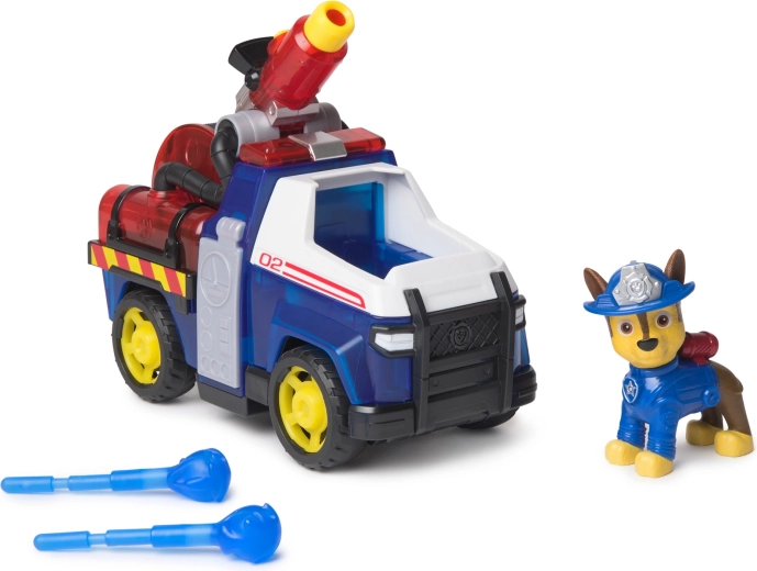 Chase gelbėjimo automobilis su stogo patranka