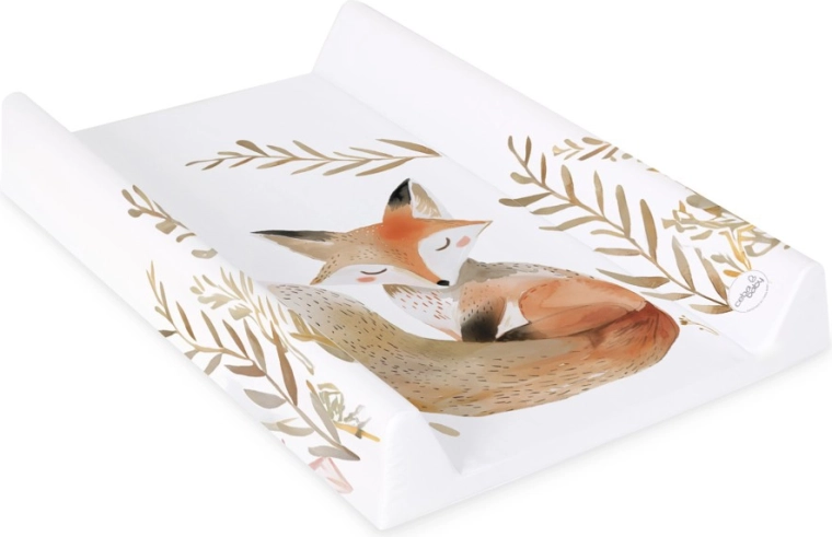 Ceba Baby vystymo kilimėlis su kieta lenta 50 × 70 cm Basic Red Fox
