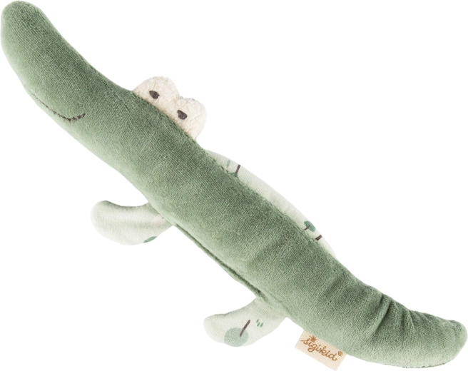 Sigikid Crocodile Rattle – First Plush Toy for Baby