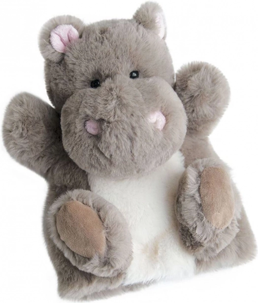 Doudou Histoire d’Ours plush hippo hand puppet 25 cm