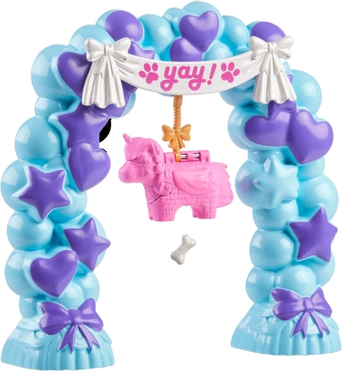 Balionų arka su piniata įspūdingam šou