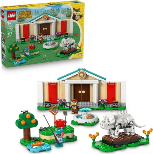 LEGO® Animal Crossing™ 77056 Blathers ir jo muziejaus kolekcija