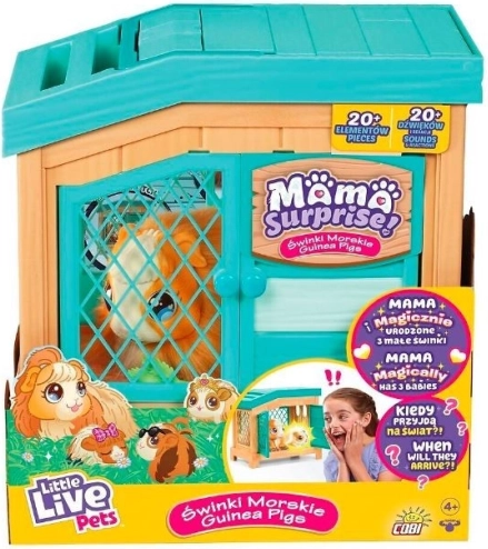 Little Live Pets Mama Surprise jūrų kiaulytė (talismantas)