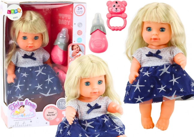 Doll in Sailor Dress