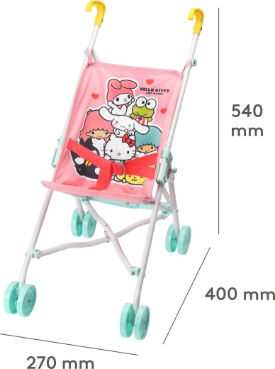 Safety belt for a comfortable ride for the doll