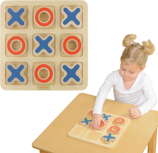 Medinės kryžiukai-nuliukai vaikams MASTERKIDZ