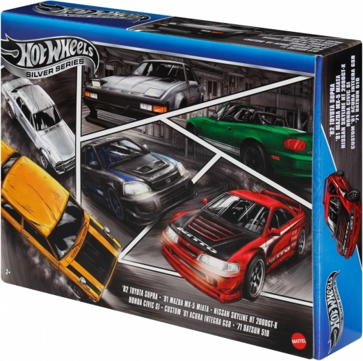 Hot Wheels automobilių rinkinys „Japonijos gatvės“ 1:64 (6 vnt.)