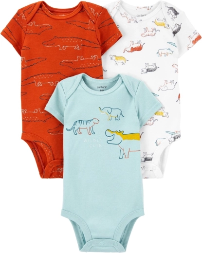 Set of 3 bodysuits for every day