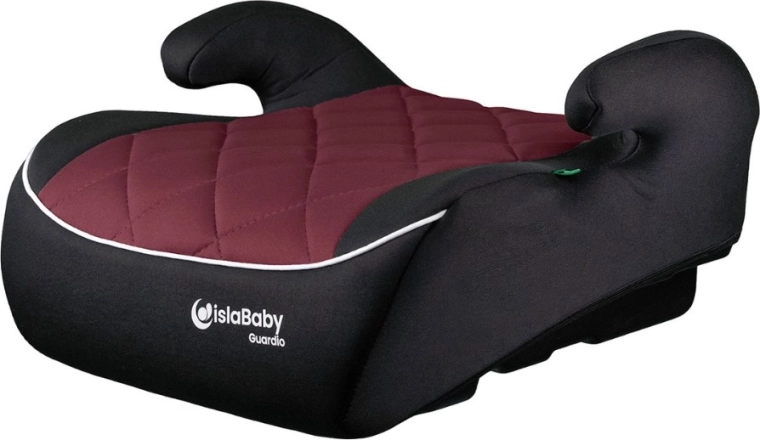 IslaBaby Guardio automobilinis paaukštinimas vaikams 125–150 cm, vyno spalvos – 1 vnt.