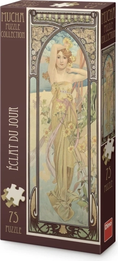 Dino panoramic puzzle Alfons Mucha – The Radiance of the Day (75 pieces)