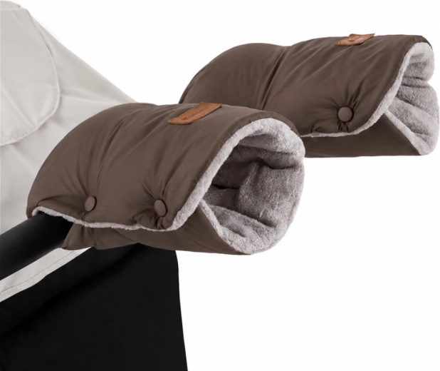 Petite&Mars vežimėlio rankų mova Jasie dark walnut