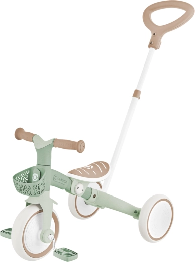 Triratukas Learning trike 3v1 plus ecologic pistacijų spalvos