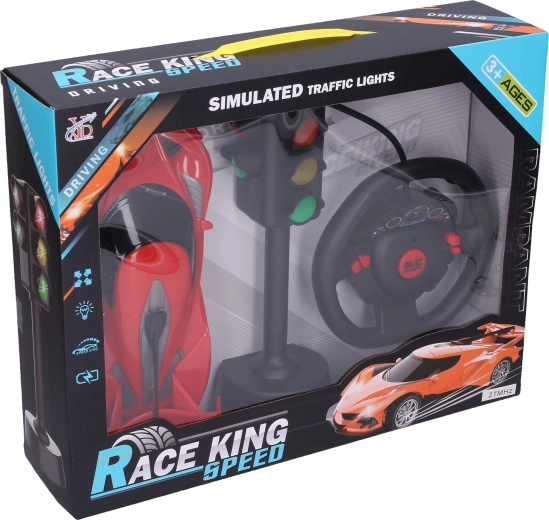 Traffic light for starting the race