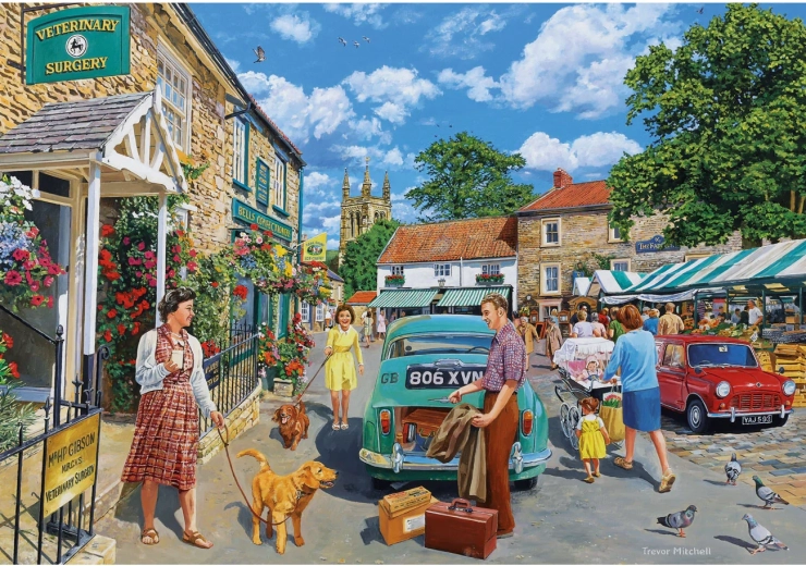 GIBSONS puzzle Vet on the Phone XL 250 pieces