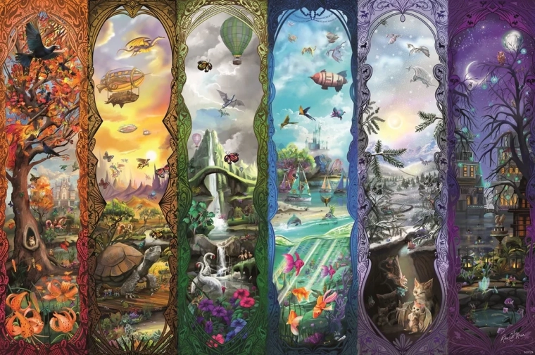 RAVENSBURGER Puzzle Paths of Imagination 7000 pieces