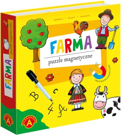 Magnetinės dėlionės „Farma“