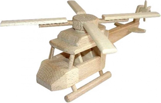 Wooden Helicopter from Beech Wood CEEDA CAVITY