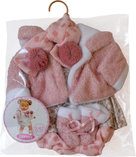 Šiltas paltukas ir suderinti aksesuarai