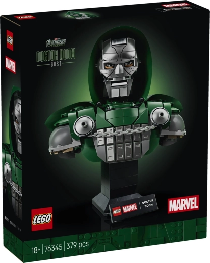 LEGO Marvel daktaro Dūmo biustas