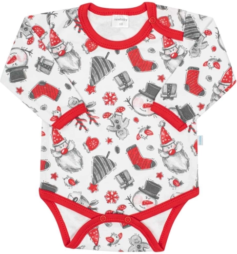 Baby long-sleeve bodysuit New Baby Christmas