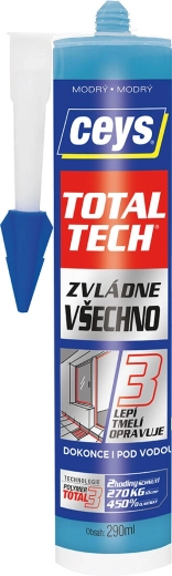 Universalūs klijai ir sandariklis 290 ml CEYS Total Tech Mėlyni
