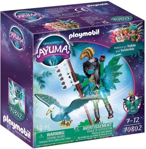 Playmobil knight fairy with a mysterious animal