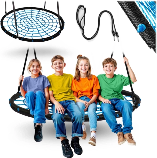 Pakabinamos sūpynės „gandro lizdas“ 120 cm NEO-SPORT