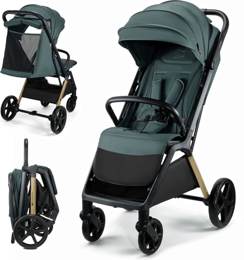 KINDERKRAFT sportinis vežimėlis LOOM – Smėlio spalvos