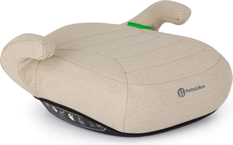 Petite&Mars automobilinis paaukštinimas Zuno sage beige vaikams 125–150 cm